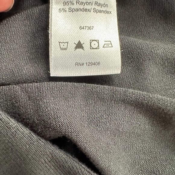 Venus black maxi dress high side slits size small - Picture 8 of 9